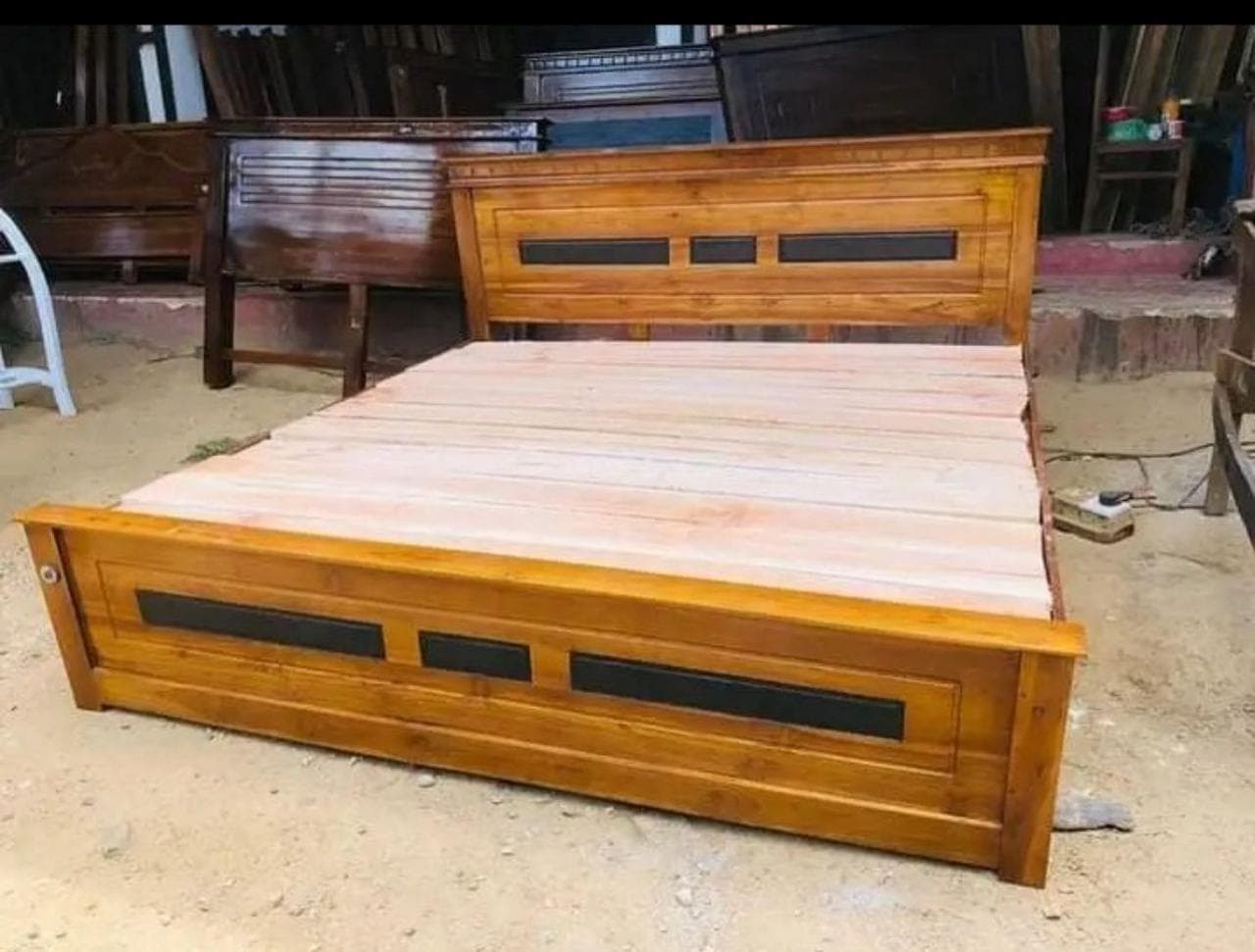 Wooden furniture craftsmanship by St Marys Enterprises used as a brand image for the terms page